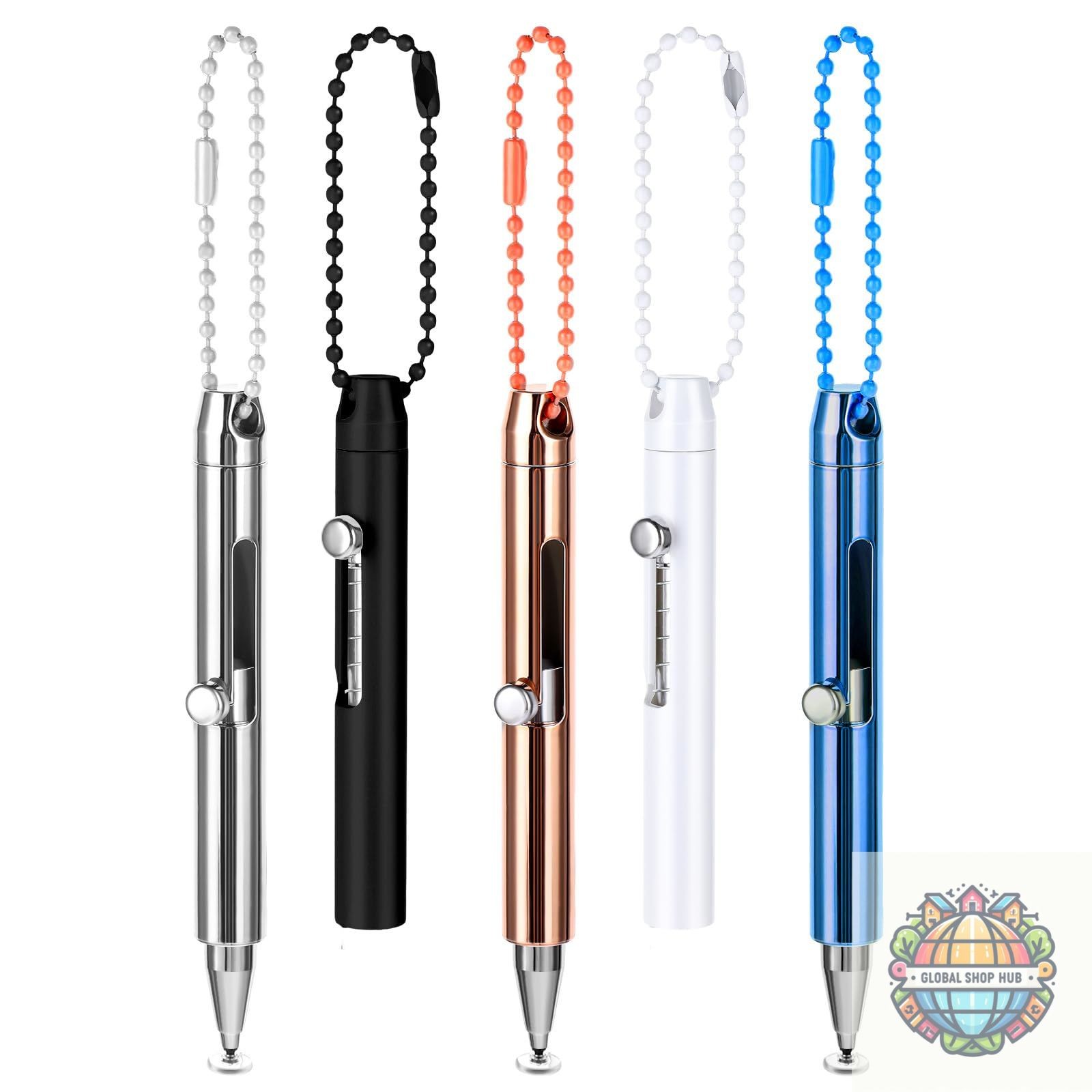 Mabor Stylus for Touch Screens, 5Pcs Mini Stylus Pen with Keychain Portable P...