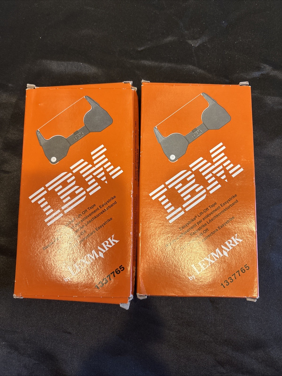 Genuine IBM Lexmark 1337765 Easystrike Lift Off Correction Tape Lot Of 2