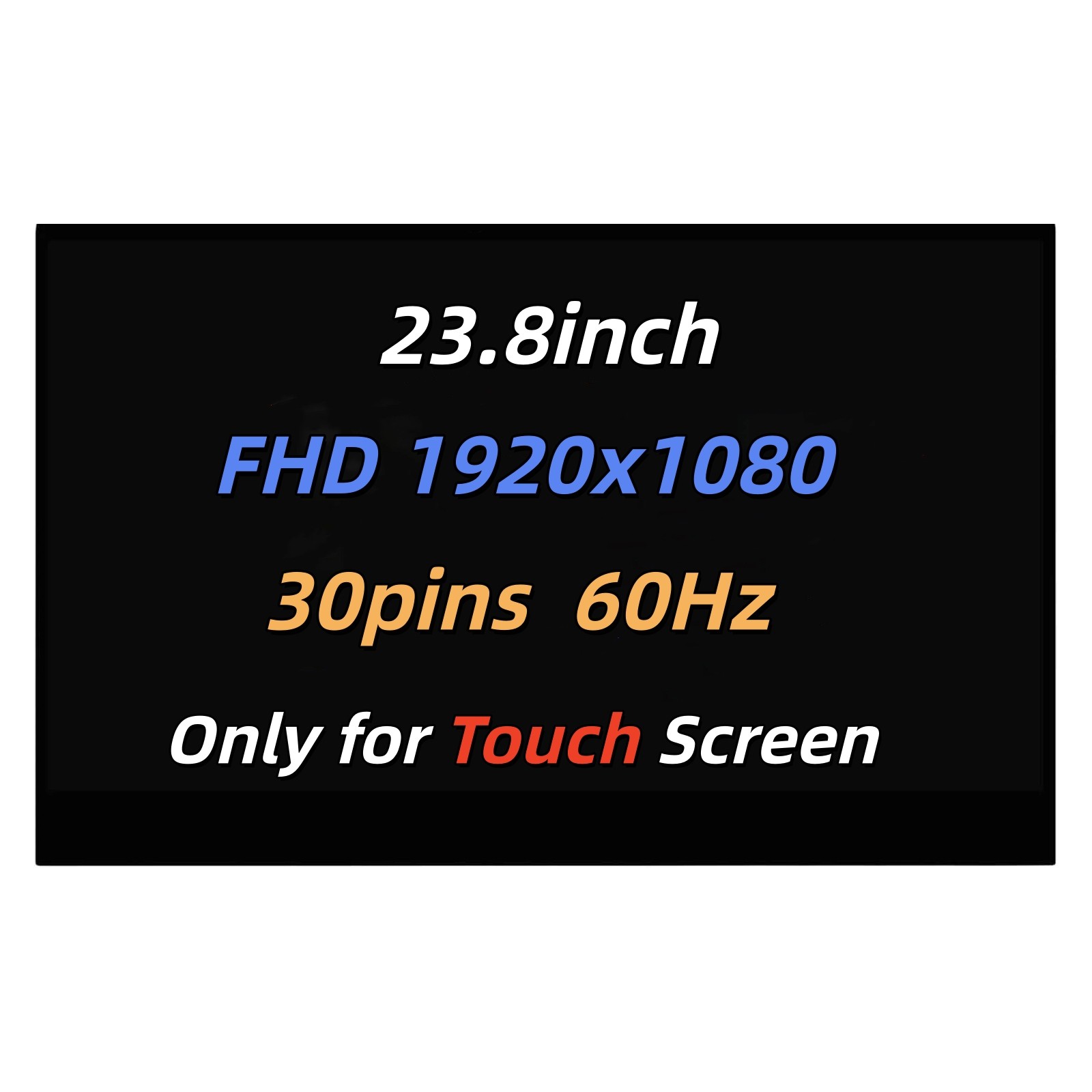 23.8" New LCD Touch Screen Replacement LM238WF5-SSG2 LM238WF5 SSG2 Display FHD
