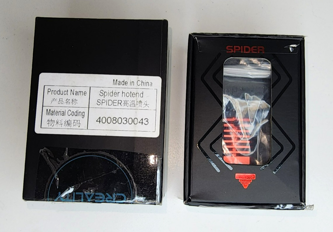 New Creality Spider High Temperature Hotend