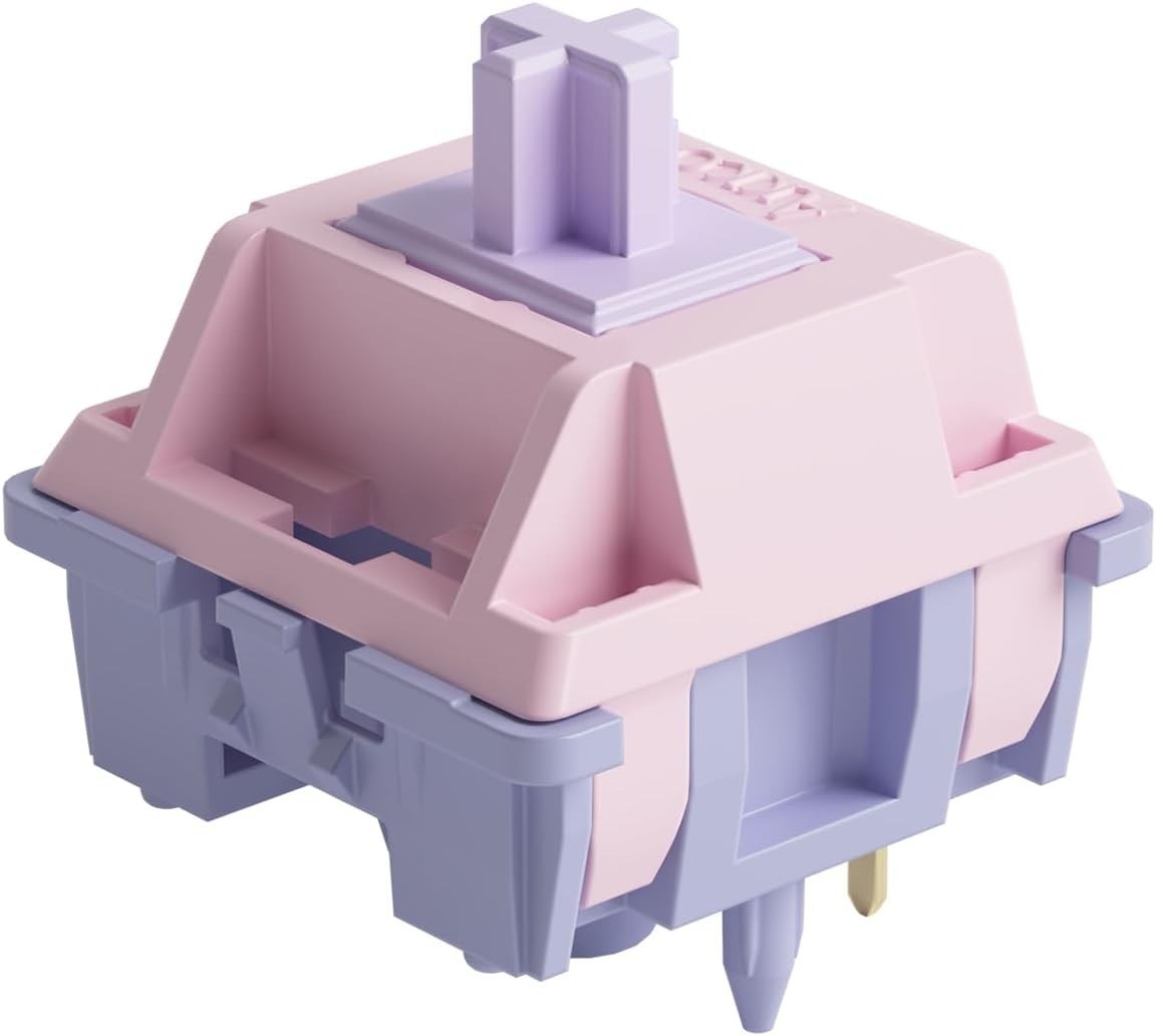 V3 Fairy Linear Silent Switches for Mechanical Keyboards - 50gf, 45pcs