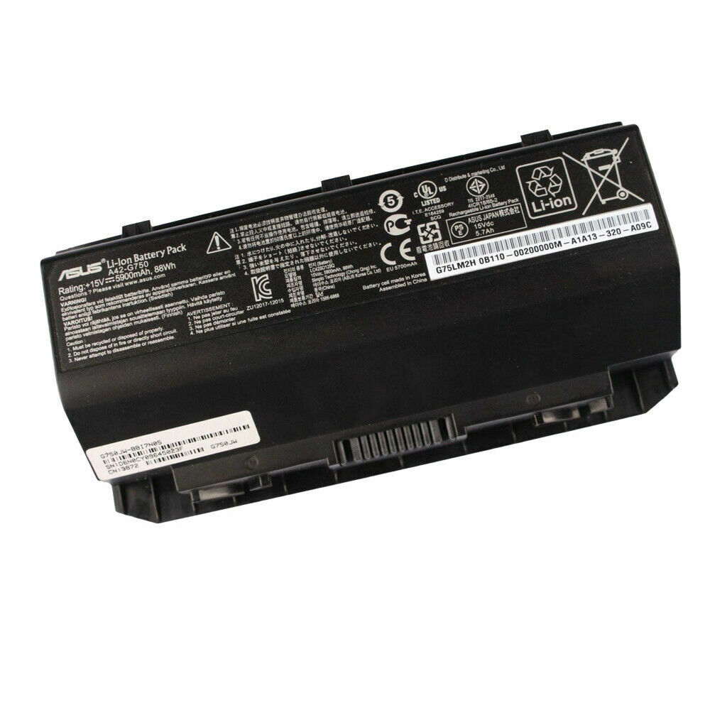 Genuine Battery for Asus ROG G750JH-DB71 T4106H 0B110-00200000M 15v 5900mAh 88Wh