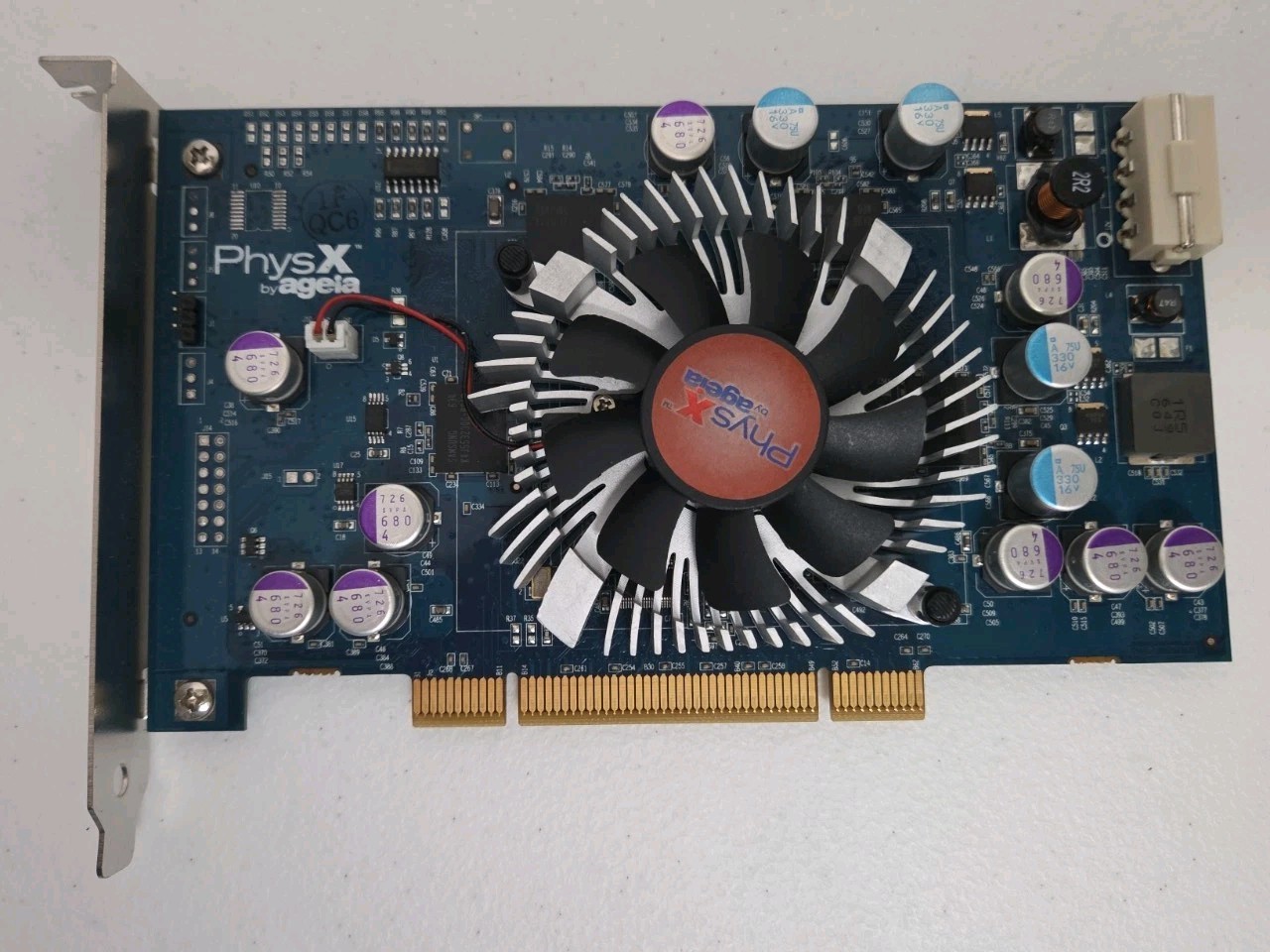 Original Ageia PhysX 128MB PCI Reference Card