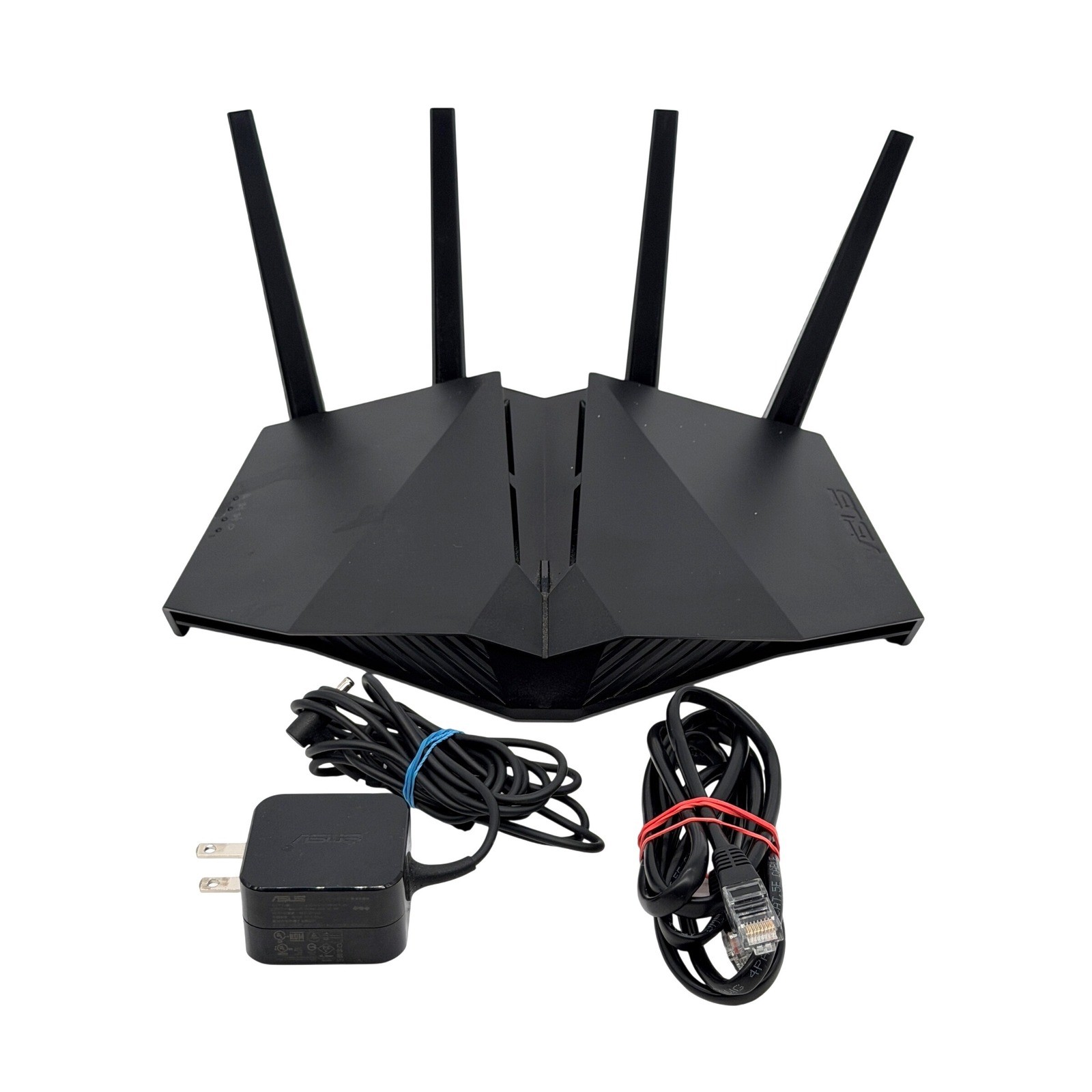 ASUS RT-AX82U AX5400 Dual Band WiFi 6 Gaming Router Black Tested Good Condition