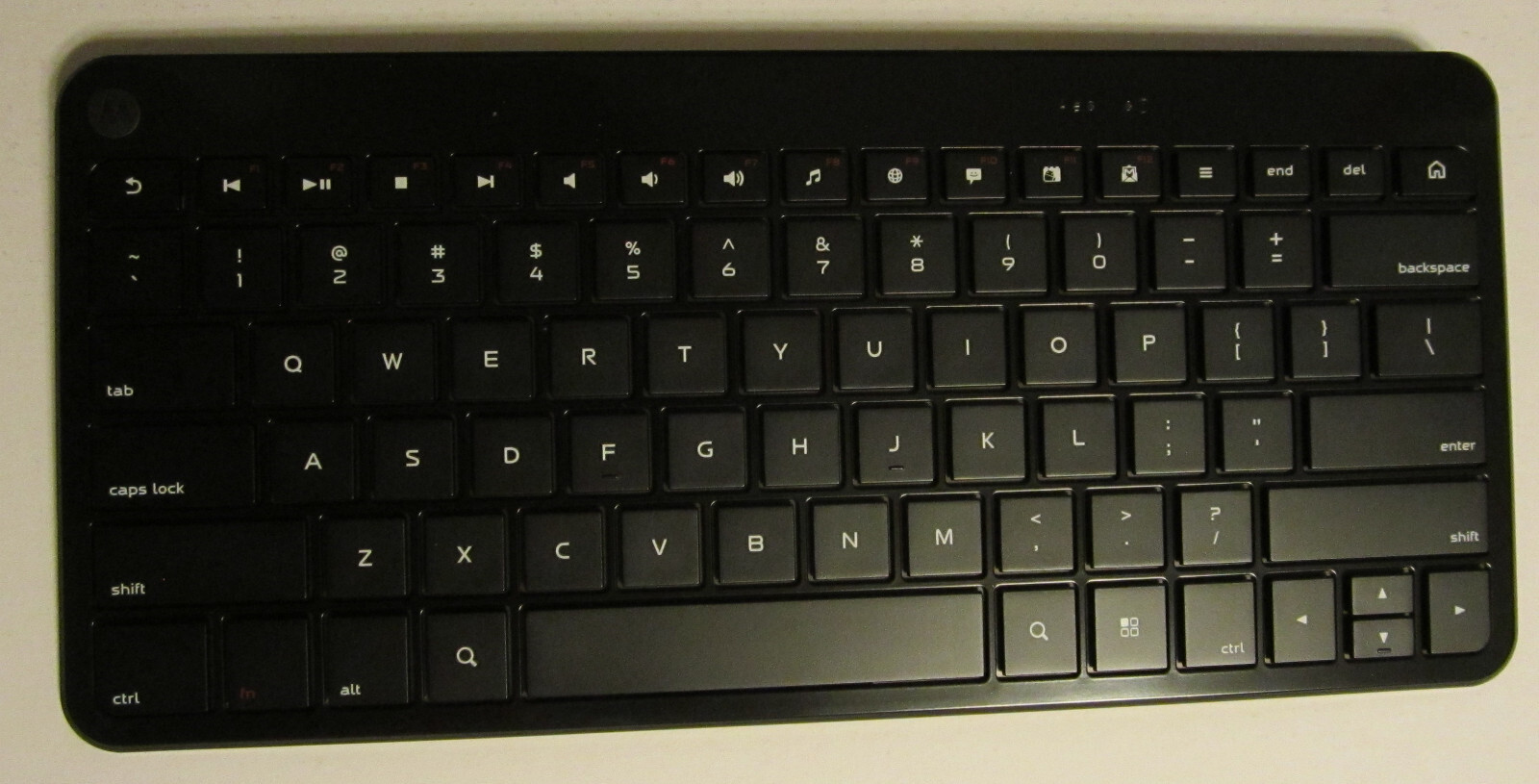 Motorola Bluetooth Wireless Full Size Tablet Keyboard ATRIX/XOOM