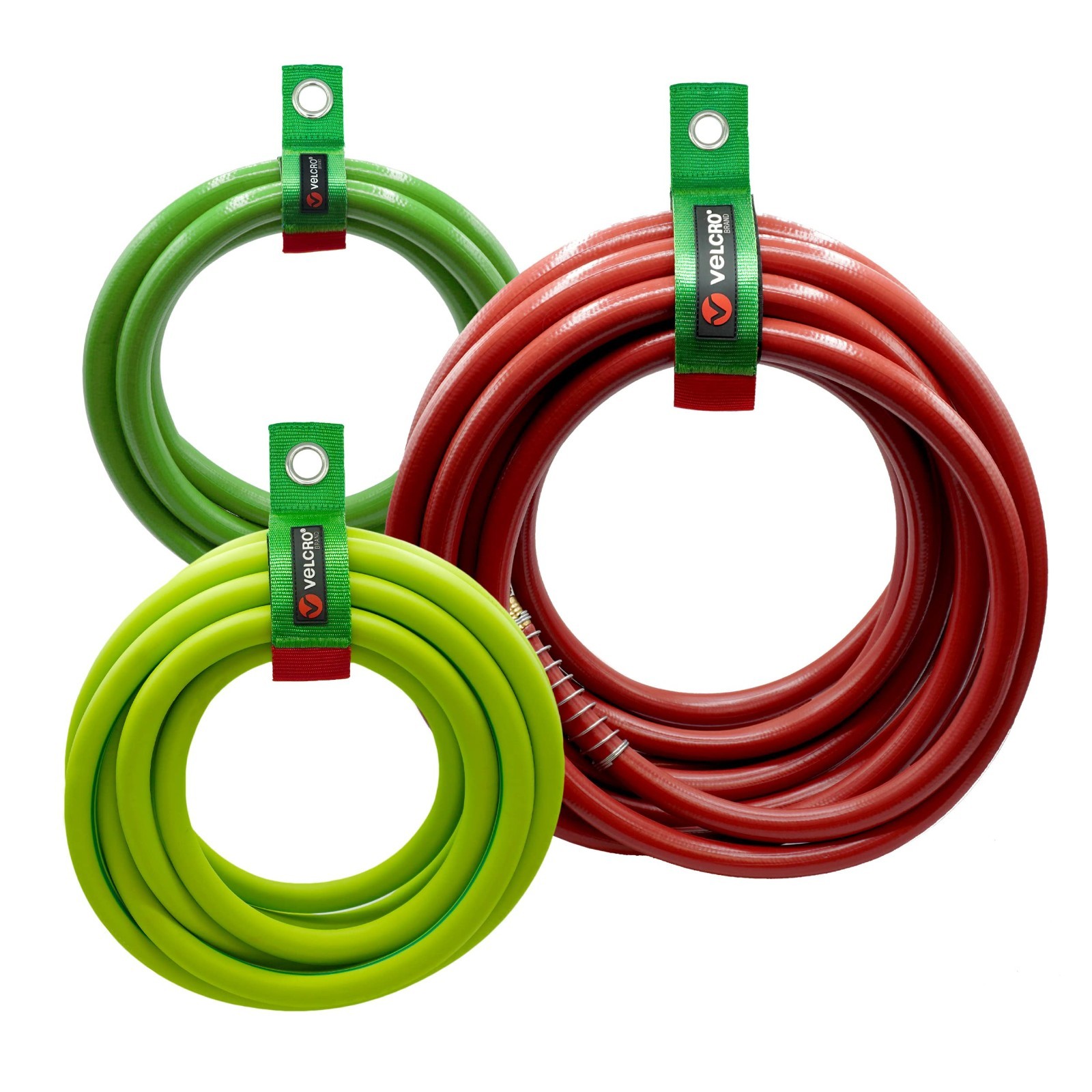Easy Hang Garden Hose or Extension Cord Holder Organizer Variety Pack. Holds
