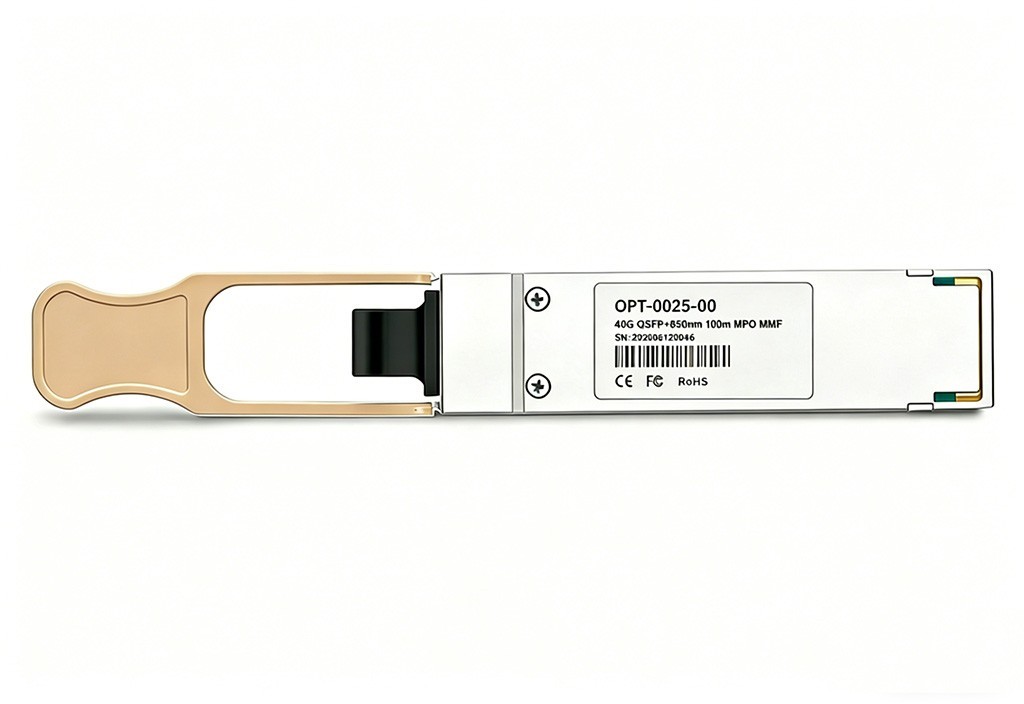 OPT-0025-00 F5 Networks Compatible 40GB SR4 QSFP+ 850nm 100m Transceiver