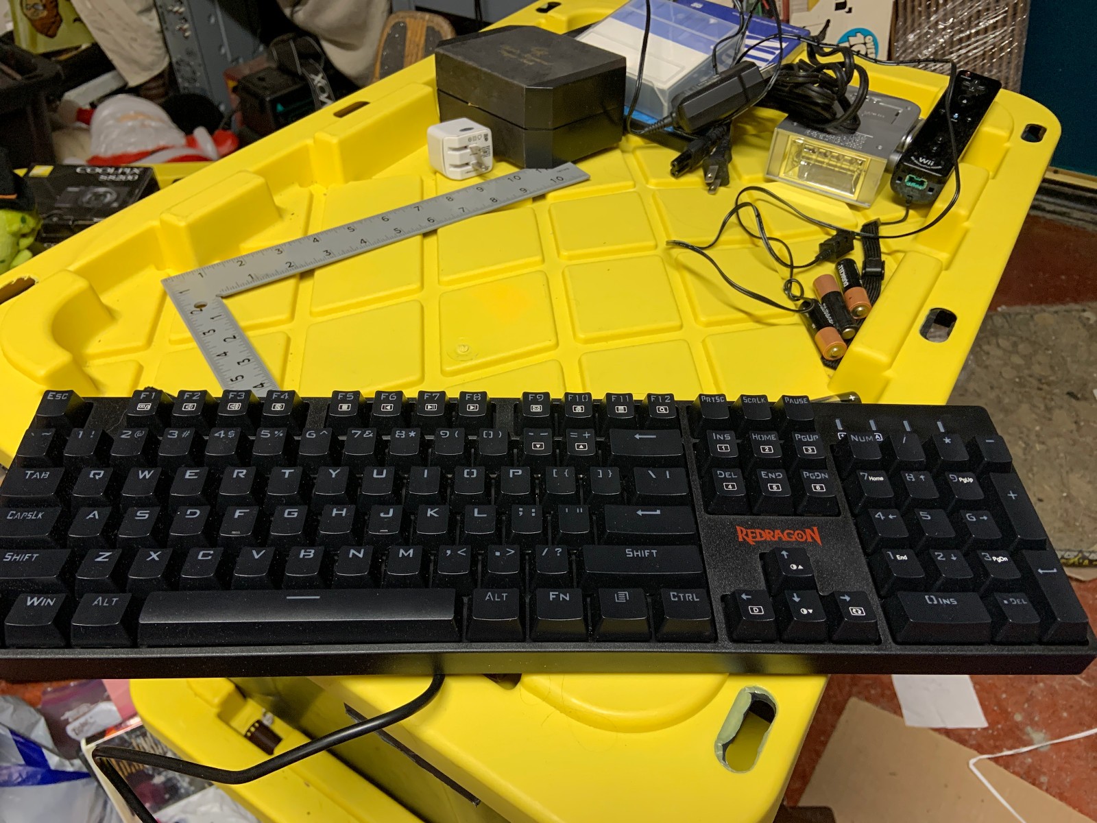 Red Dragon Mechanical Gaming Keyboard K582 RGB Surara Quiet Back Light Colors