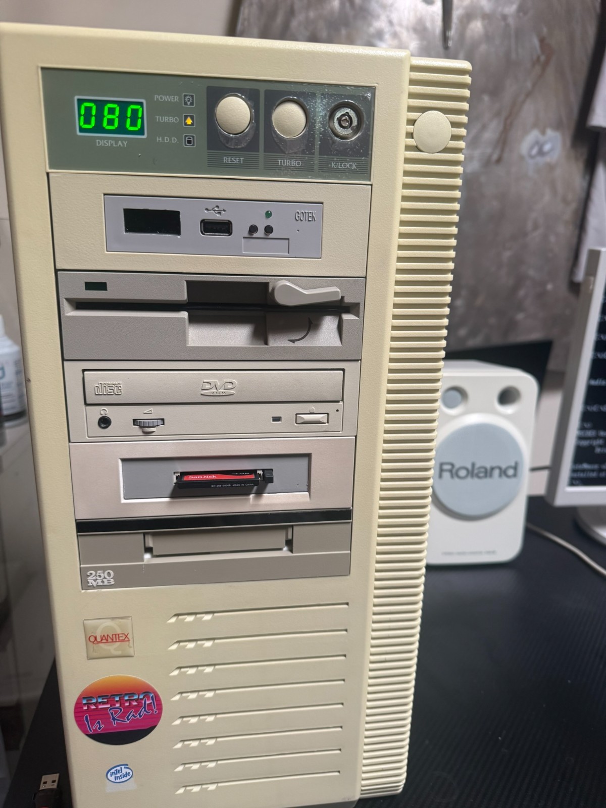 NASA 486 Vintage PC –Pentium 486 OverDrive 80MHz Gigabyte GA-486 – VLB – Sound B