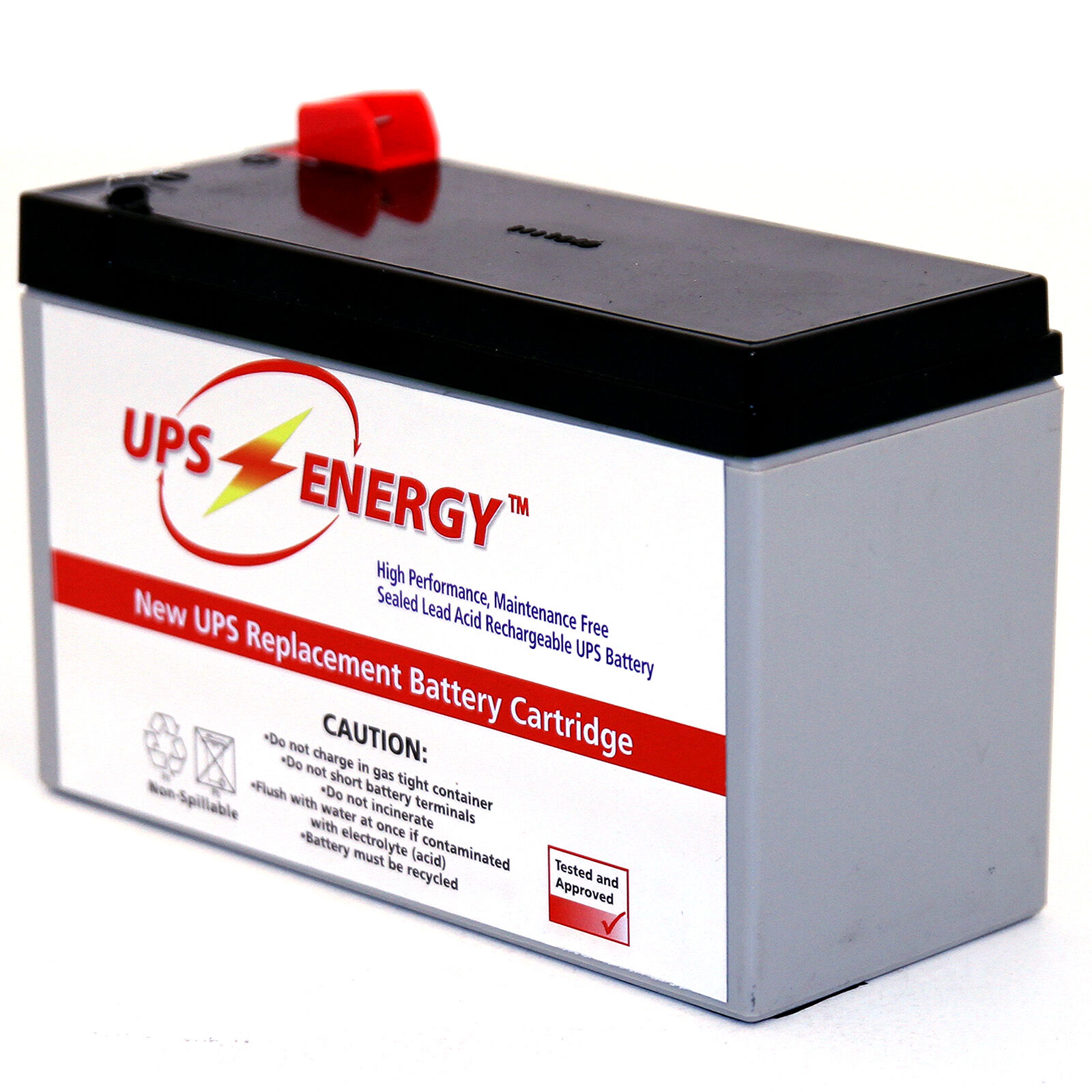 APC Back-UPS ES 500 R (BE500R) - UPS Energy - Brand New High Quality Battery
