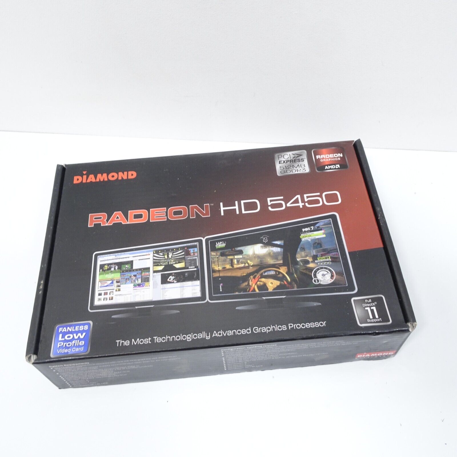 Diamond Multimedia ATI AMD Radeon HD 5450 PCI Express Video Graphics Card AMD