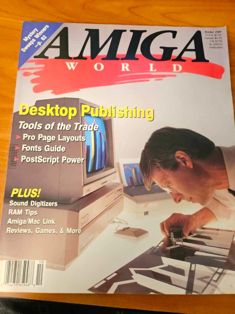 Amiga World - October 1989 magazine