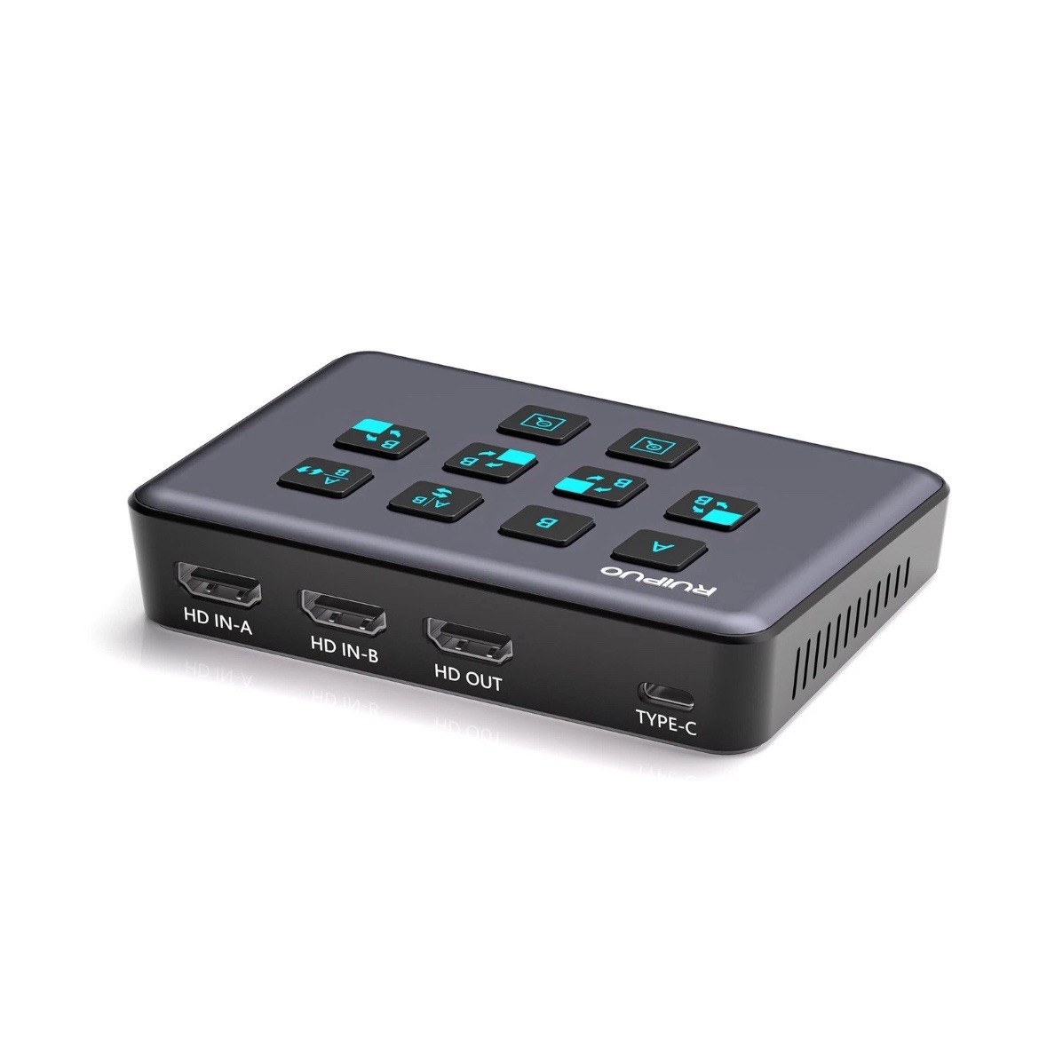 HDMI Live Stream Switcher, 4K 60HZ video capture card USB c HDMI to USB New OB