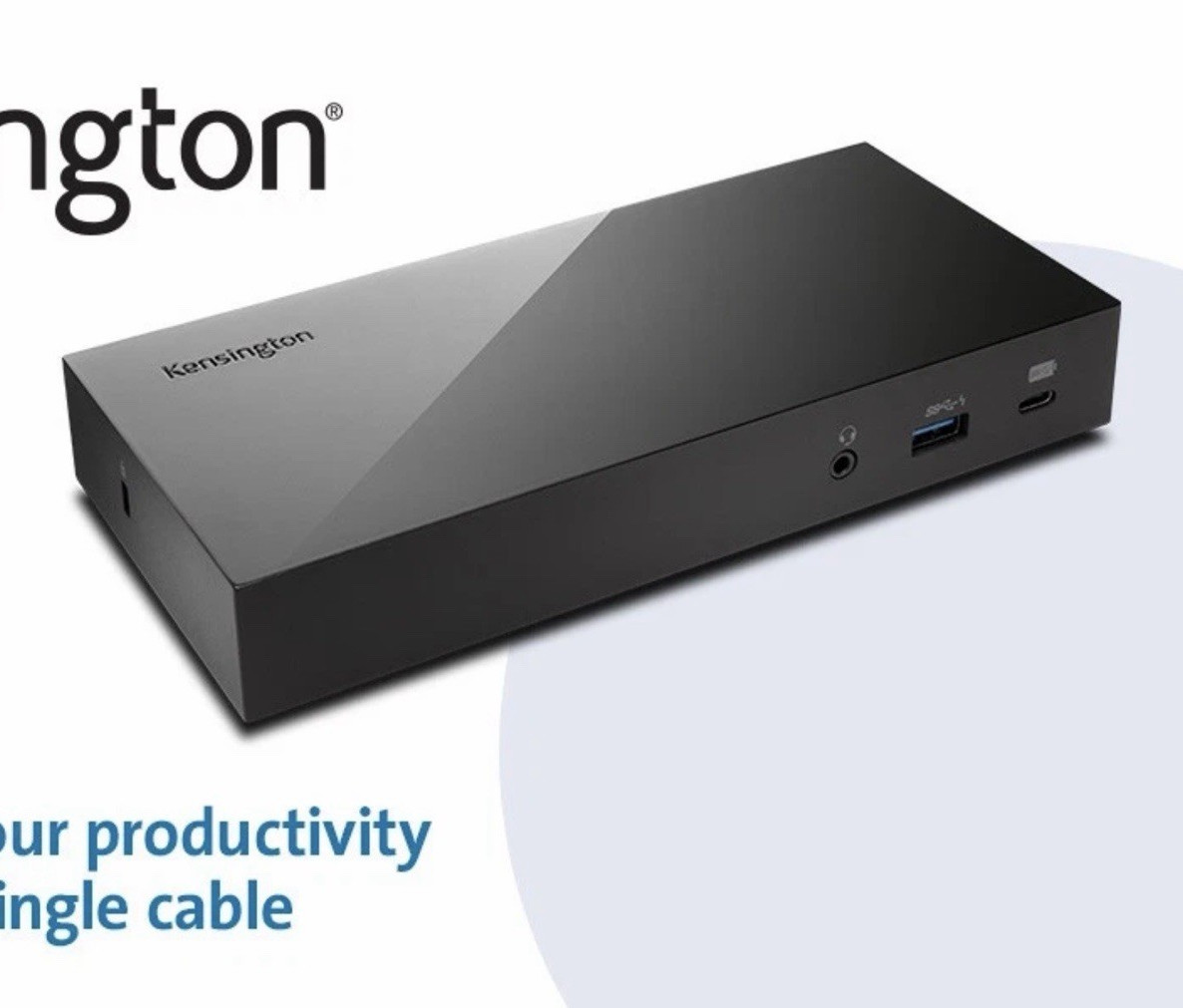 Kensington SD4800P USB-C 10Gbps Universal Docking Station 135W New Sealed
