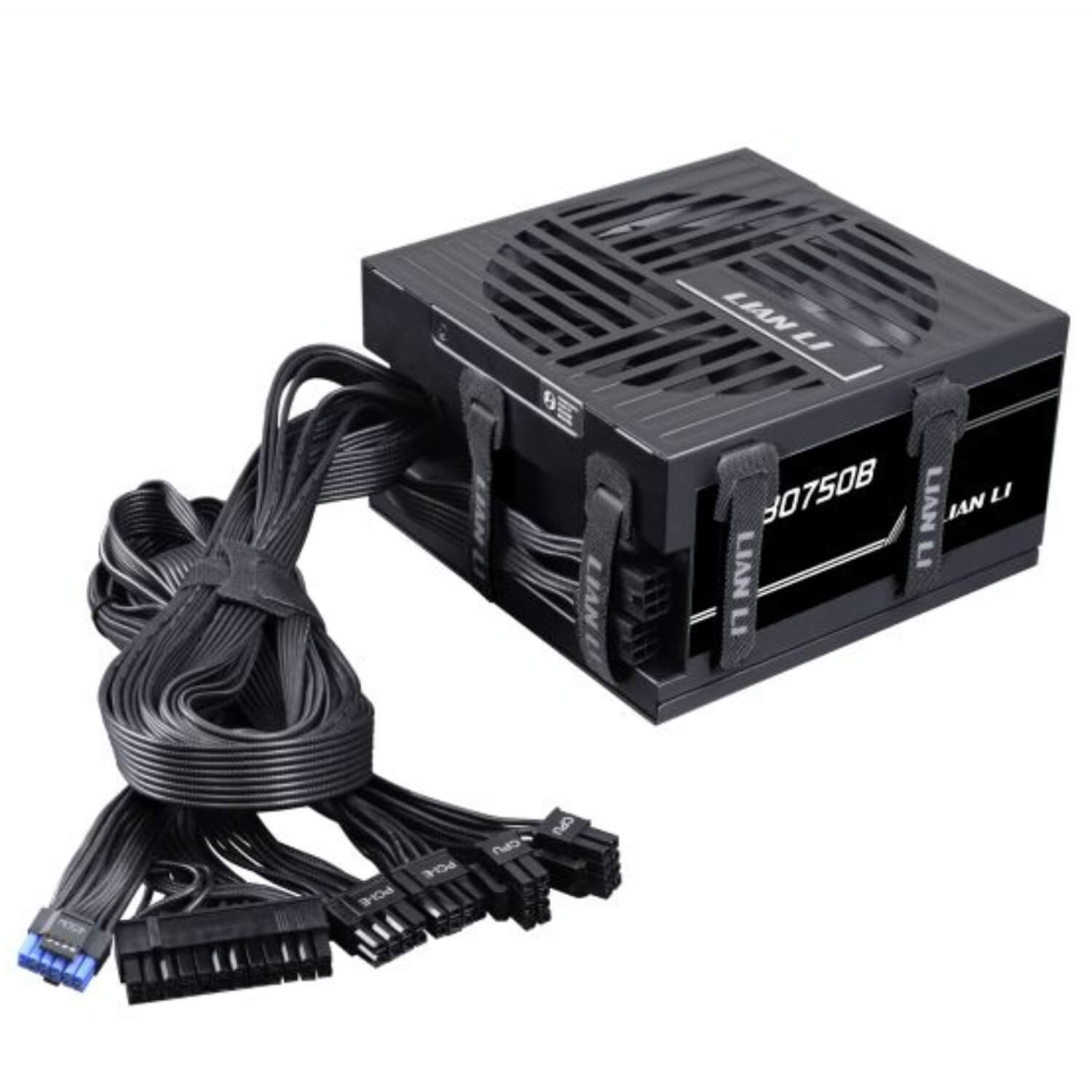 Lian-Li 750W RB 80+ Bronze PSU ATX  Active PFC 135 mm HYB Black RB0750B