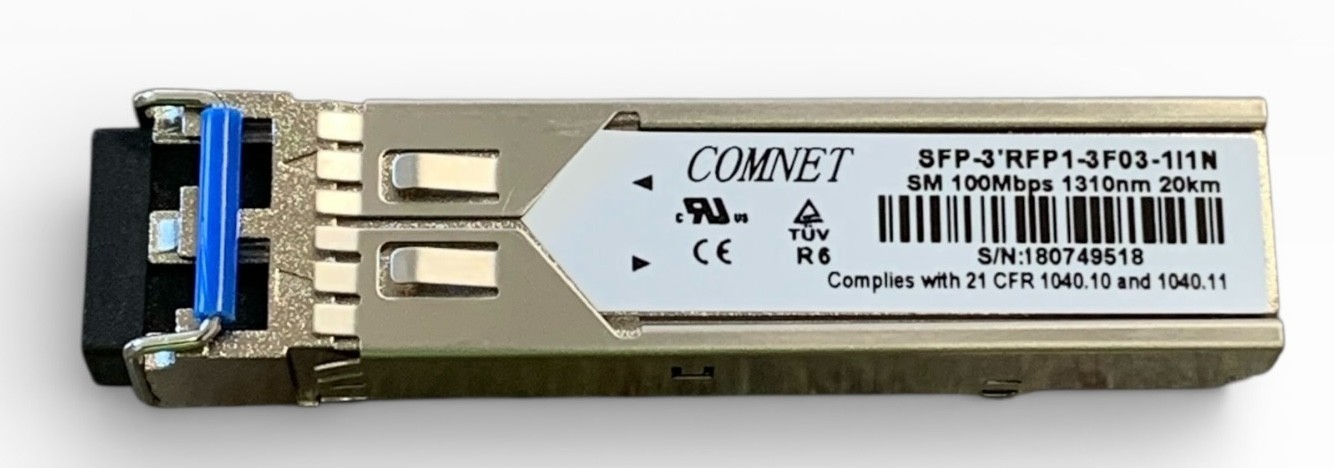 Comnet SFP-3' RFP1-3F03-1I1N Single Mode Fiber Transceiver