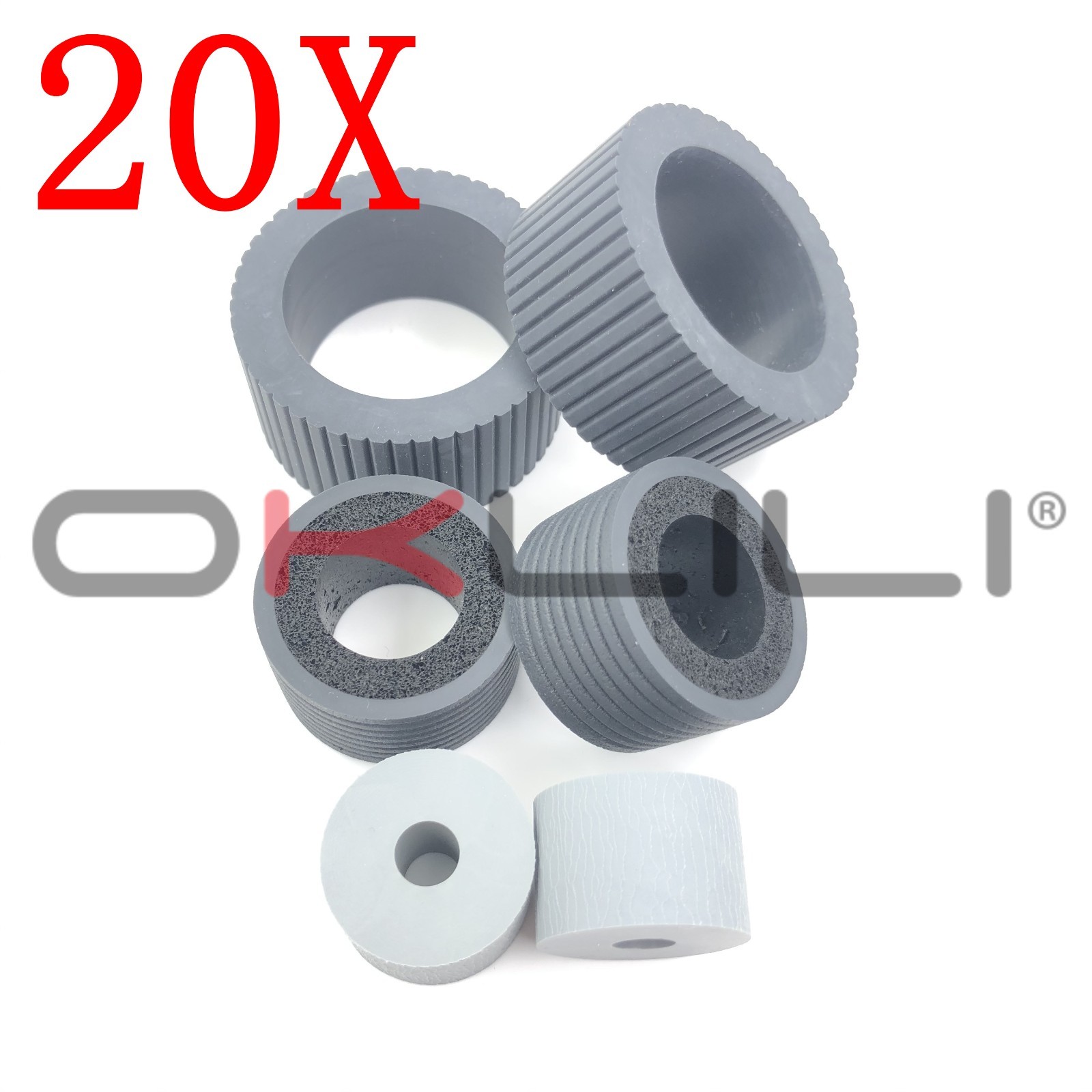 20SET X PA03740-K010 PA03740-K011 Brake Pick Roller Tire Fujitsu fi-7600 fi-7700