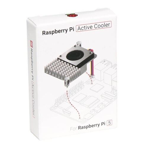 Raspberry Pi 5 Active Cooler Aluminium Heatsink Fan 
