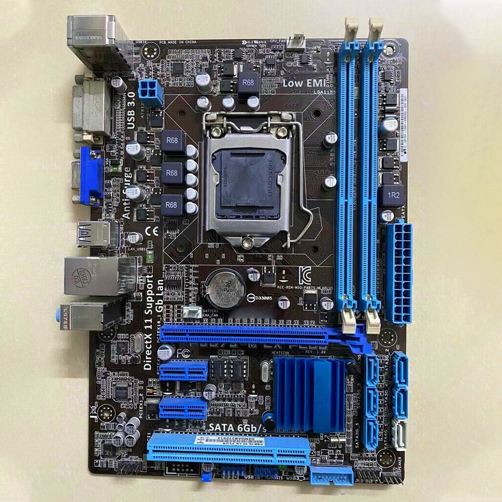 P8B75-M LX PLUS LGA 1155 DDR3 Micro-ATX Motherboard for ASUS PCI-E 3.0