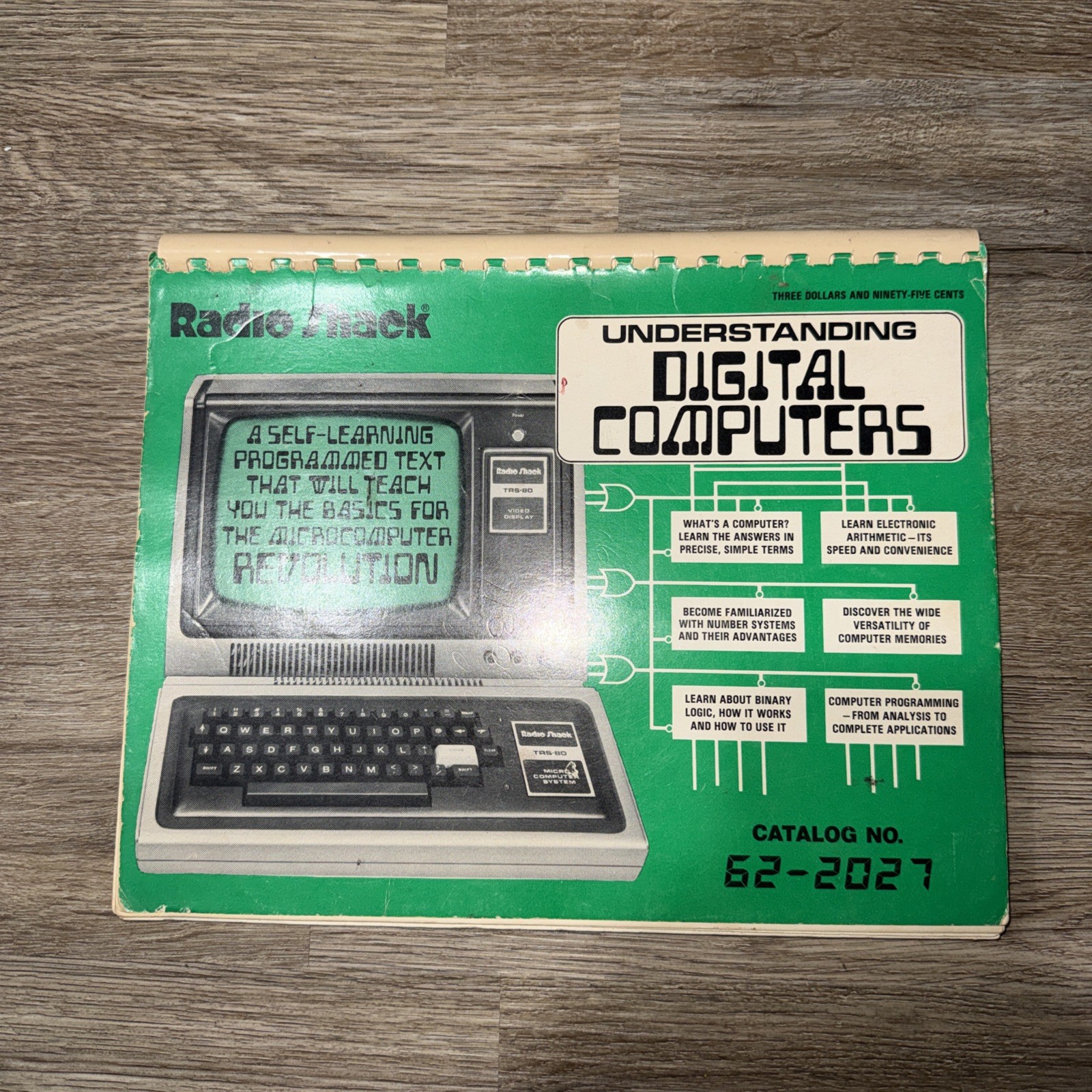 Radio Shack Understanding Digital Computers Manual 1980 TRS-80 62-2027 Vintage