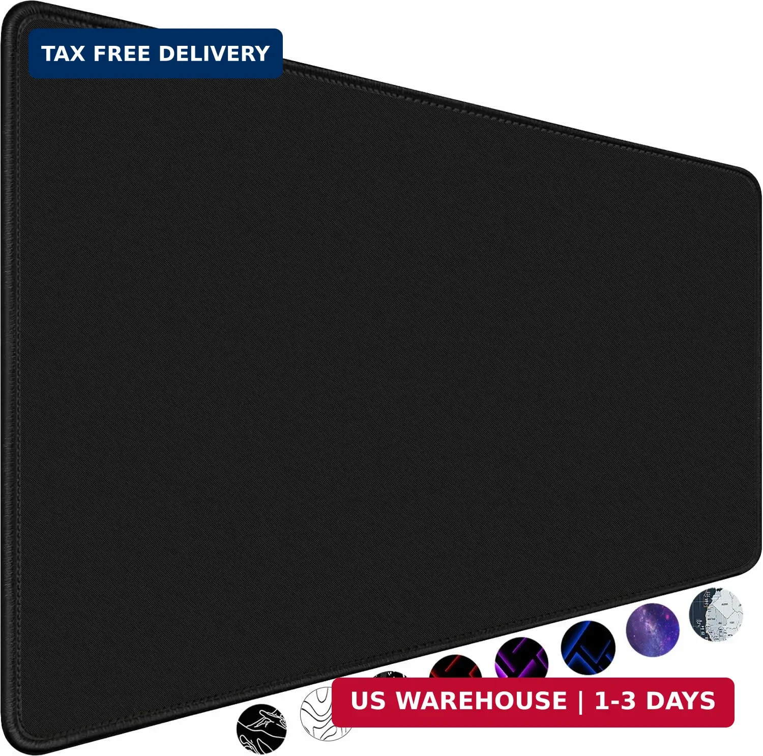 Gaming Mouse Pad,Large Waterproof Extra Large Mouse Pads with Stitched Edge
