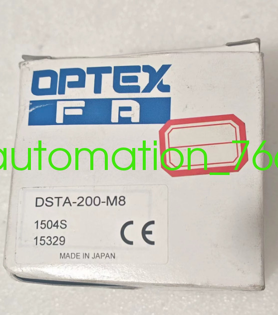 1PCS NEW OPTEX DSTA-200-M8 For radioactive photoelectric sensors Via DHL/Fedex