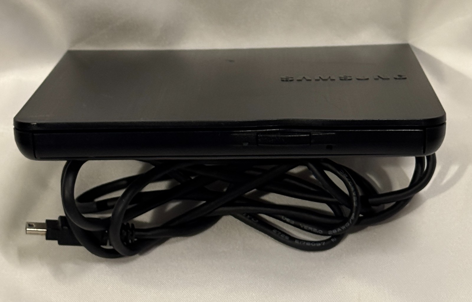 Samsung SE-218 Portable USB DVD Writer External Optical Drive w/ Cable Tested