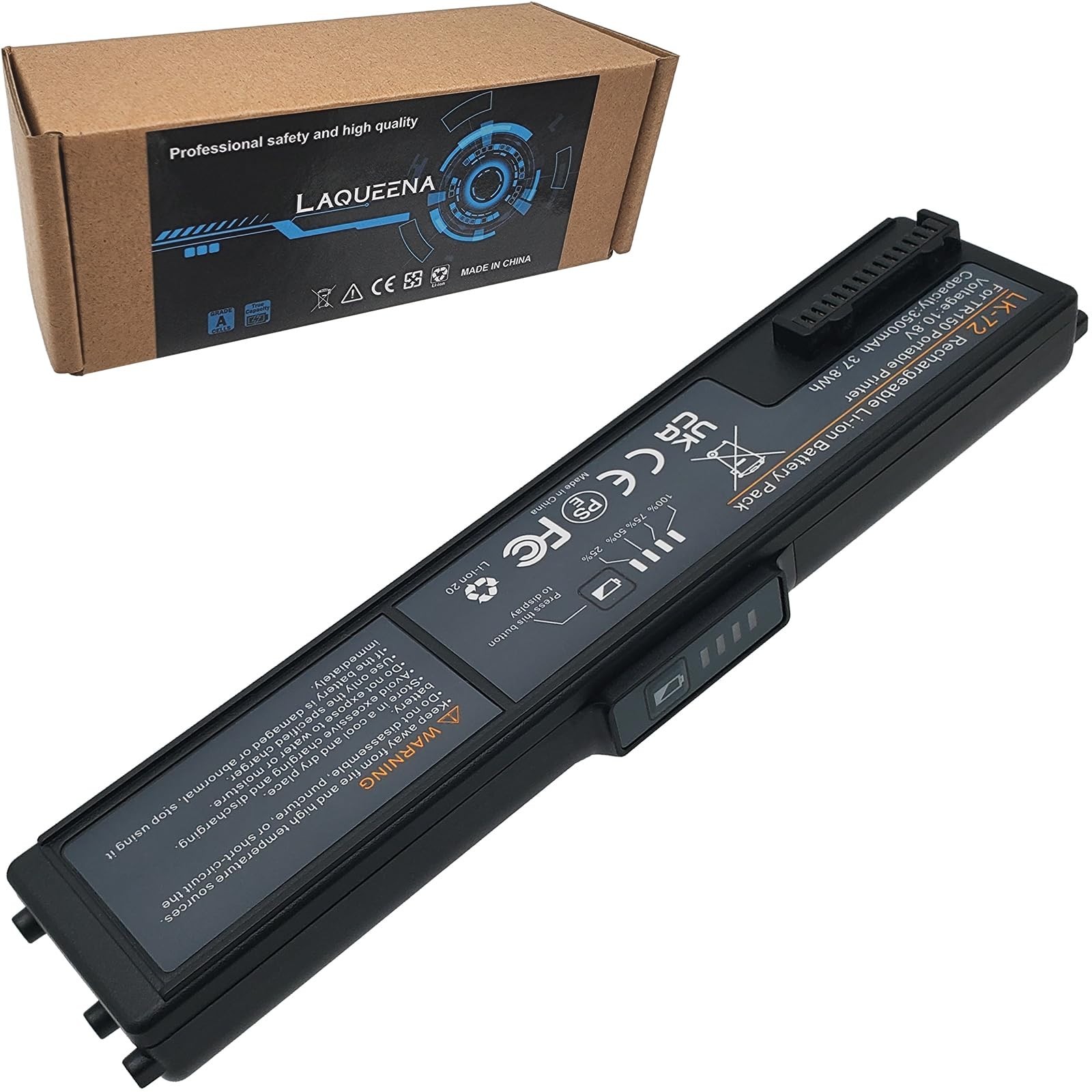 High-Capacity 37.8WH 10.8V Battery for Canon TR150 Mobile Printer - Reliable Pow