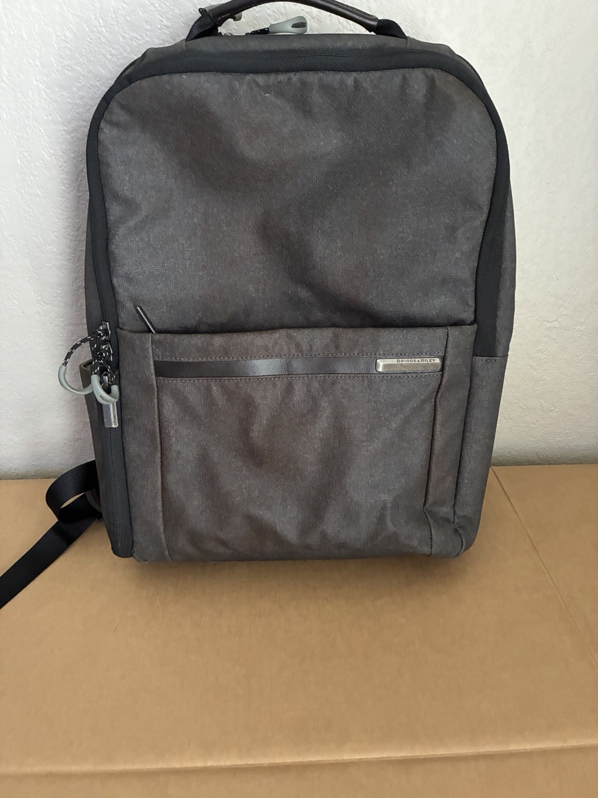 Briggs & Riley Kinzie Street Laptop Backpack Gray Style # ZP160-10 Bag