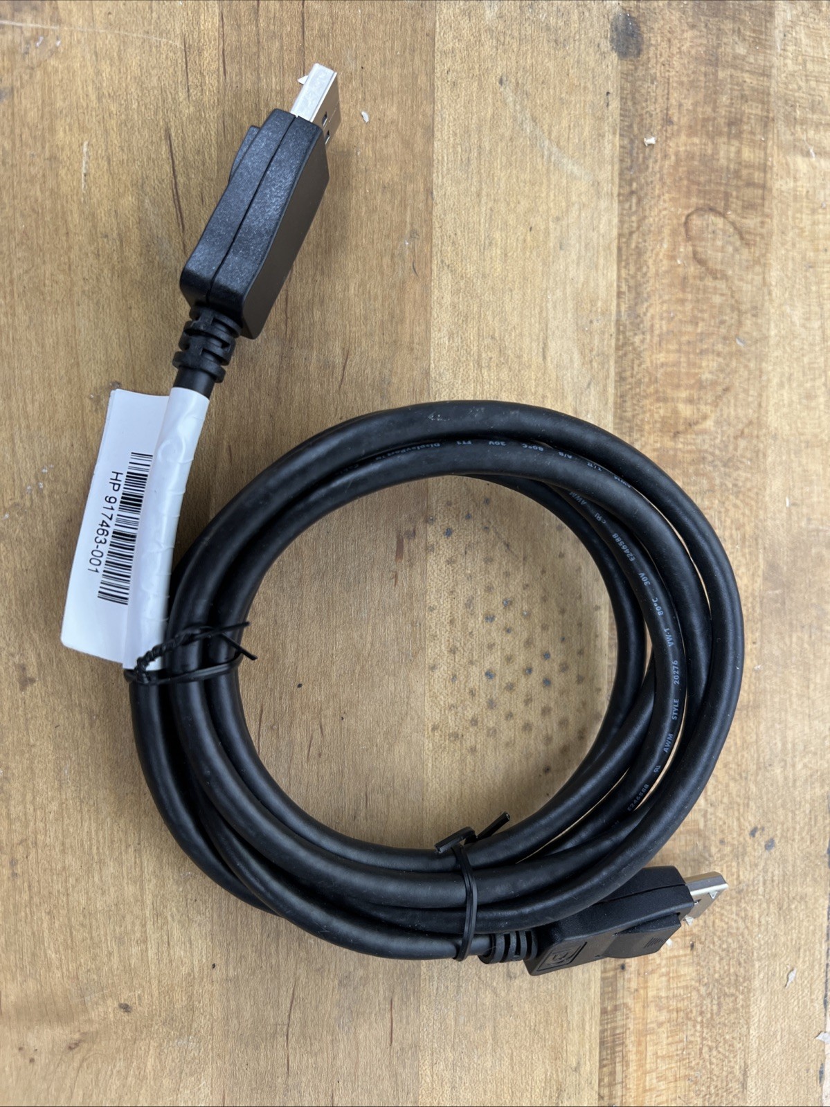 HP (917463-001) 1.8m DisplayPort Cable