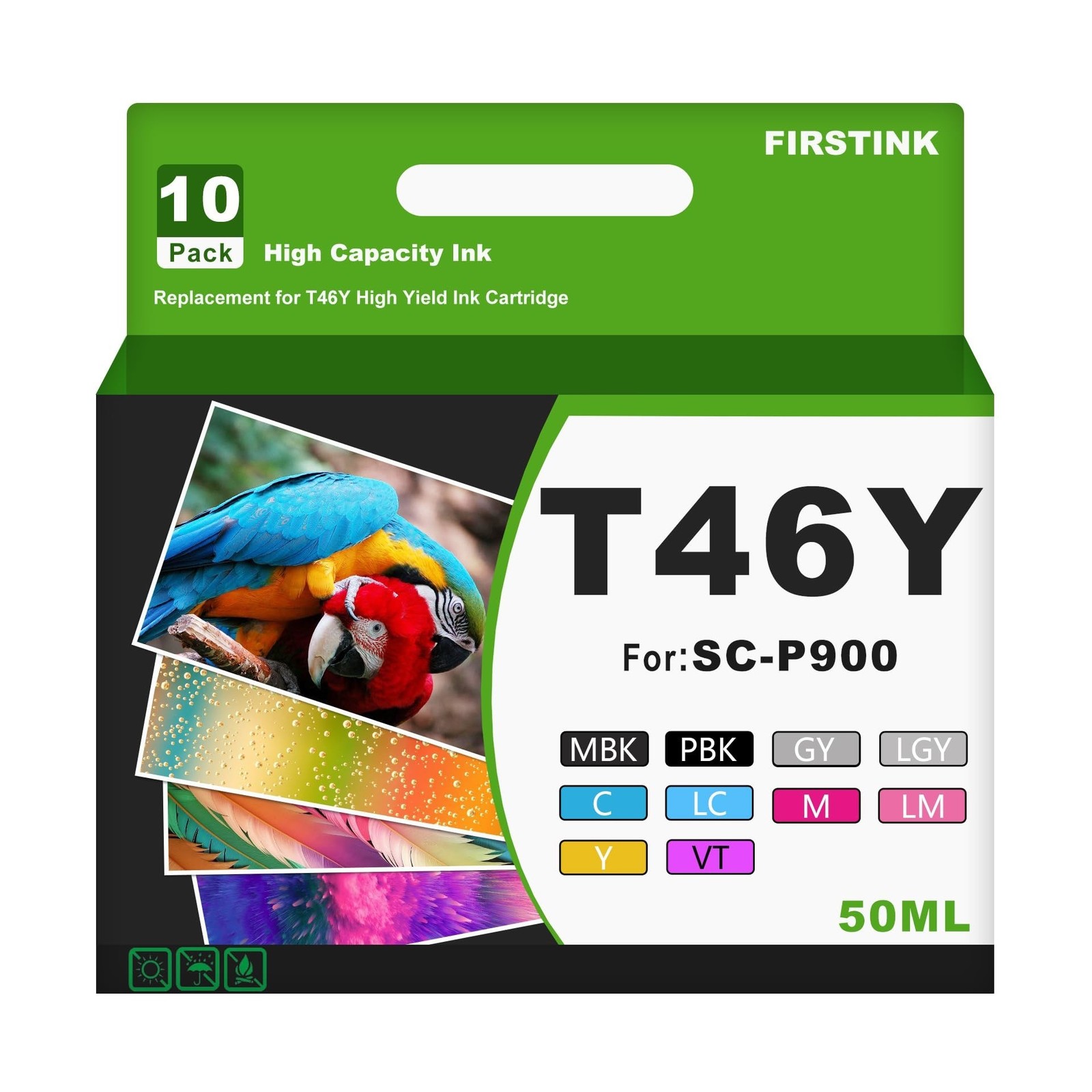 T46Y Ink Cartridges SC-P900 Ink P900 Ink Set T46Y UltraChrome PRO10 Ink Cartr...