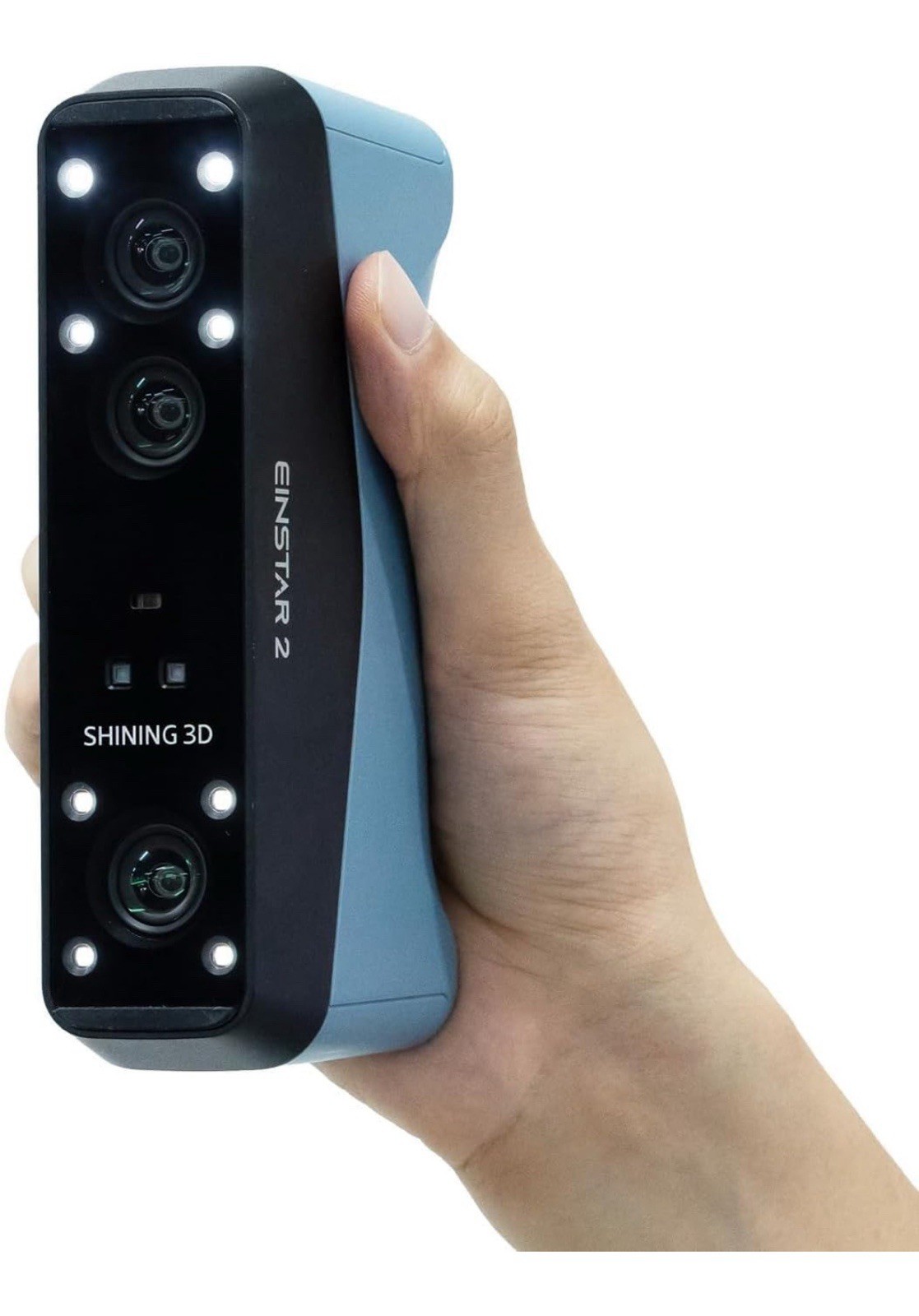 EINSTAR 2 Professional Wireless 3D Scanner, Hybrid Blue Laser & IR, 90FPS Open