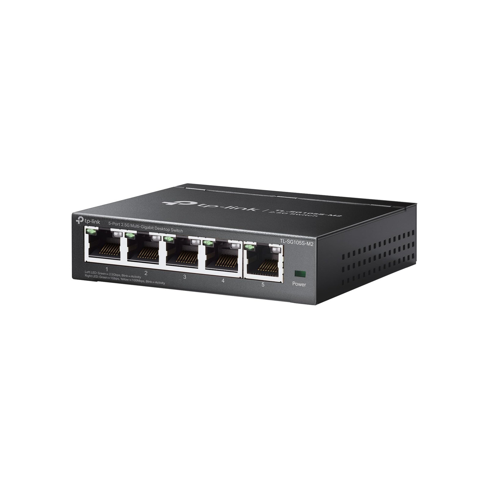 TP-Link TL-SG105S-M2 | 5-Port Multi-Gigabit 2.5G Ethernet 5 Port, 2.5G, Black