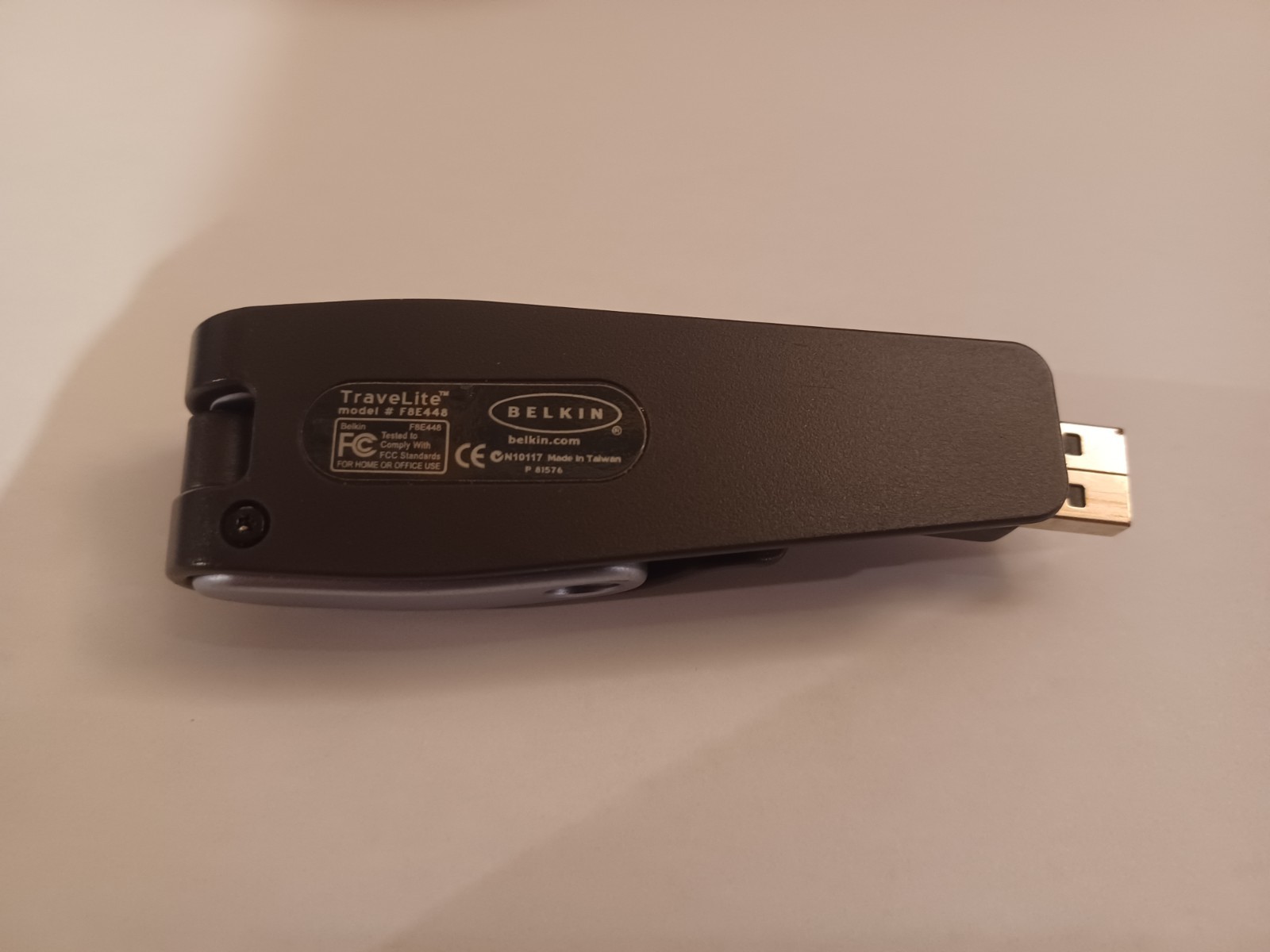 BELKIN TraveLite Retractable USB Lamp F8E448