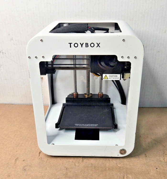 TOYBOX Alpha 3D Printer for Kids No Software Needed With Removable Bed