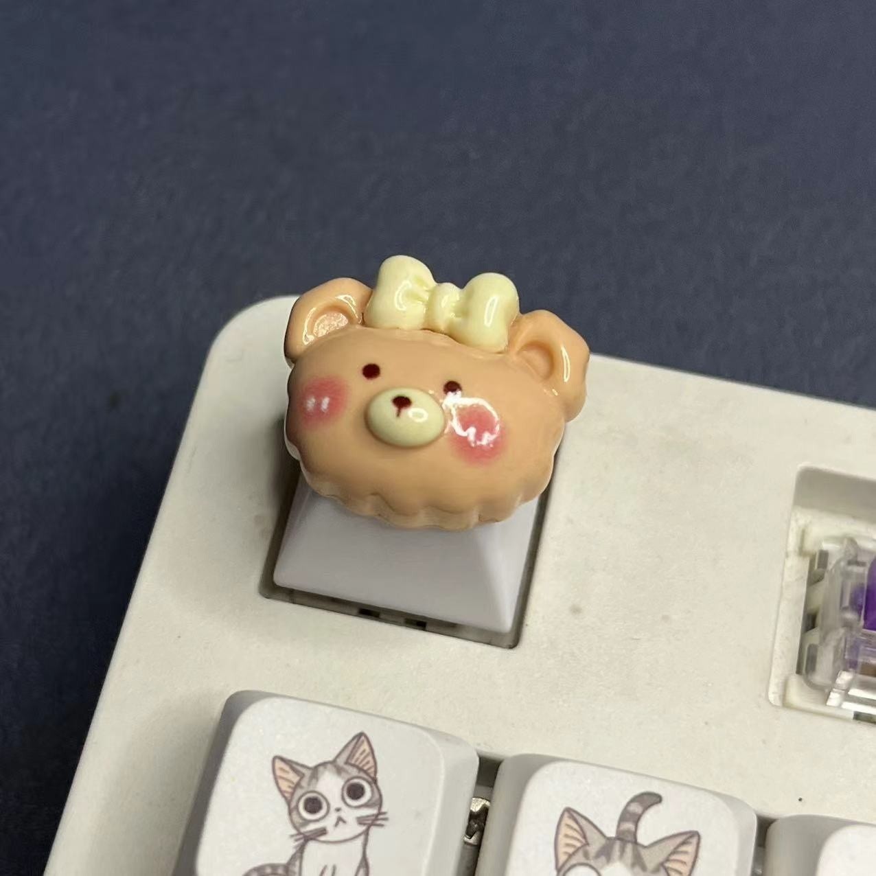 Animal Artisan Resin Keycap Handmade Custom MX Cherry Mechanical Keyboard