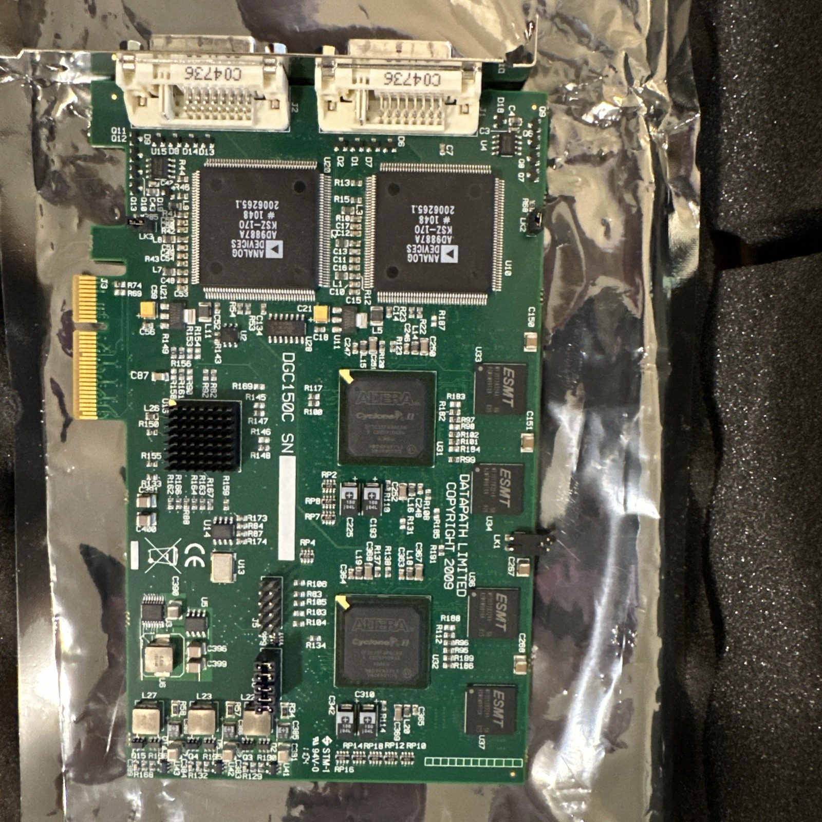 DATAPATH LIMITED VisionRGB DGC150C video capture card PCIe 2x DVI multi screen