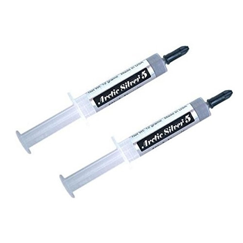 Arctic Silver 5 Thermal Compound Large Size -12 Gram Tube - (2 Pack) AS5-12G
