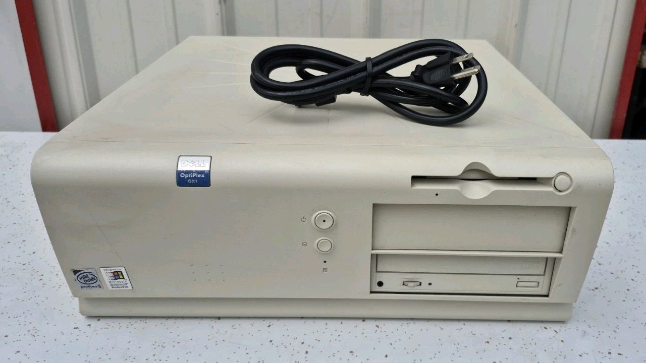 Vintage Dell Optiplex GX1 Pentium II Processor G2U