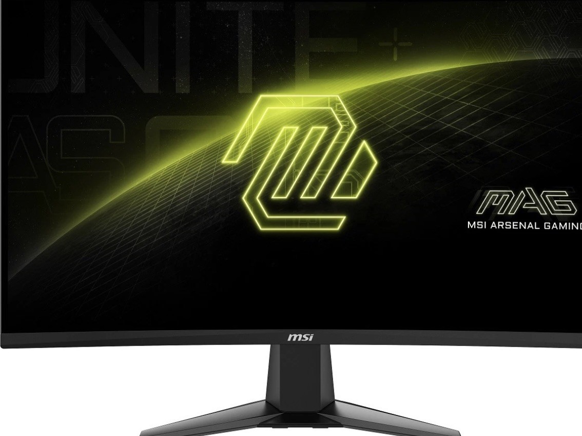 MSI MAG 27C6X 27" FHD 1500R Curved Gaming Monitor, 250Hz/1ms HDR Ready