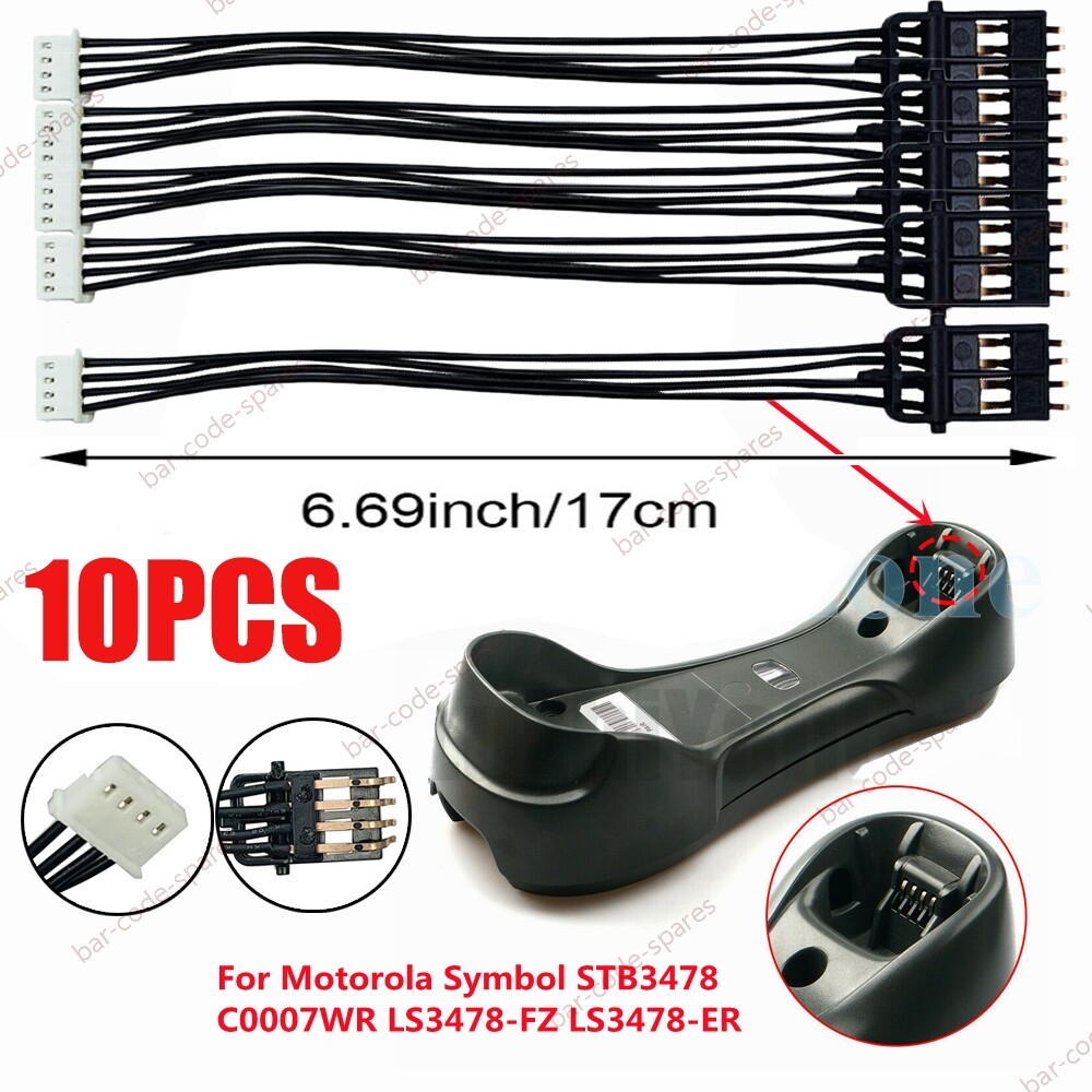 10 pcs Cradle Connector for Zebra  Symbol DS3578/DS3478/LS3578/LS3478