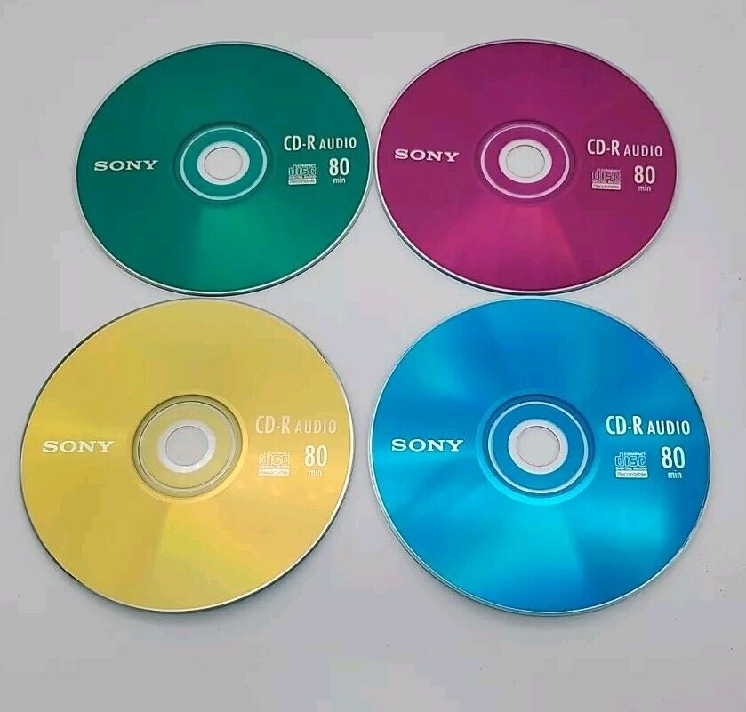 Sony 75 80 min CD-R Music Discs - 75 Count Open Box