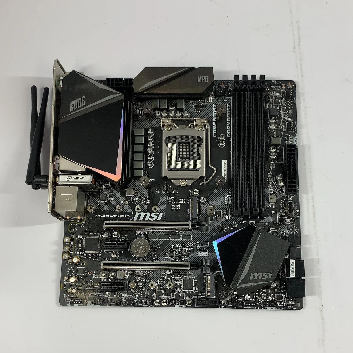 MSi MPG Z390M Gaming Edge AC LGA 1151 microATX Intel DDR4 Motherboard