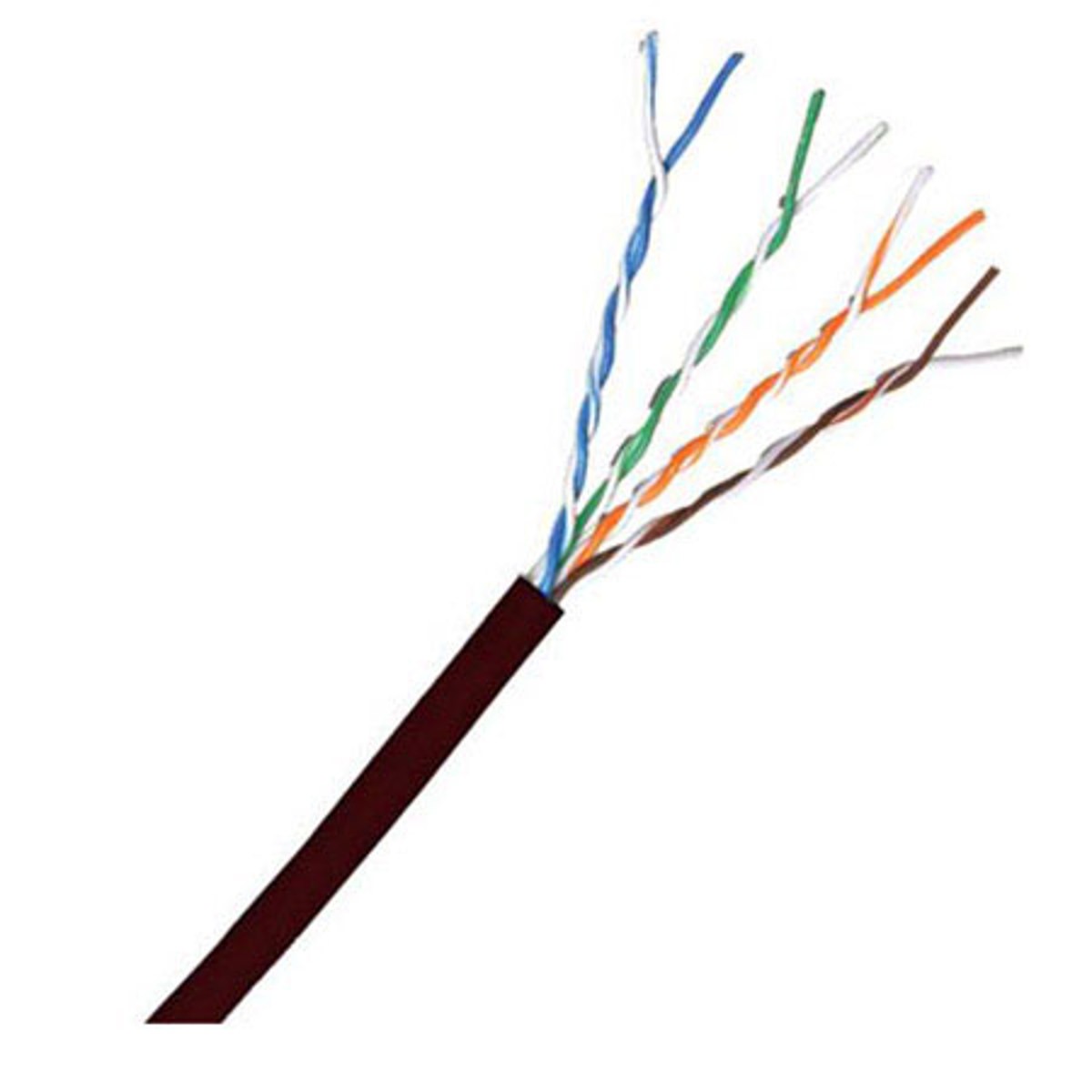 Comprehensive 1000' Cat 6 550MHz UTP Bulk Cable, Solid Black