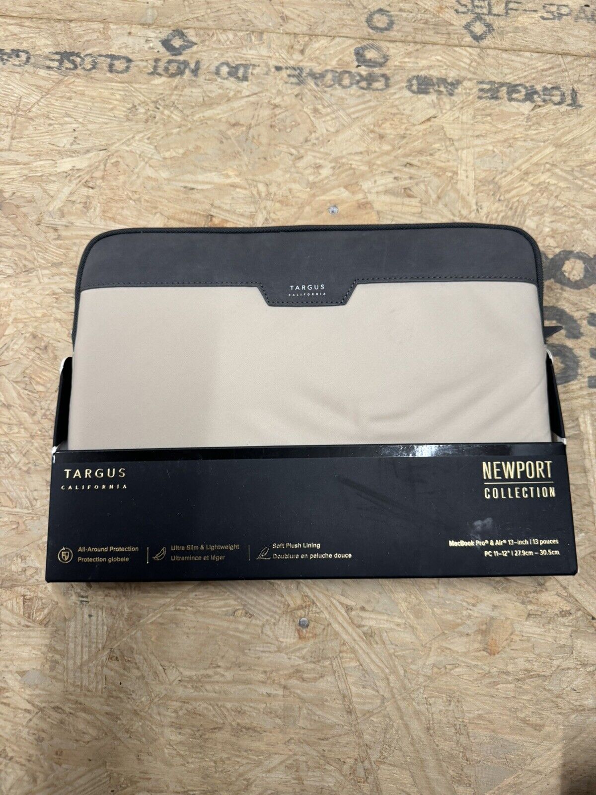 Targus Newport Modern Sleeve 11-12-Inch Laptop/Notebook TSS100106GL - Tan