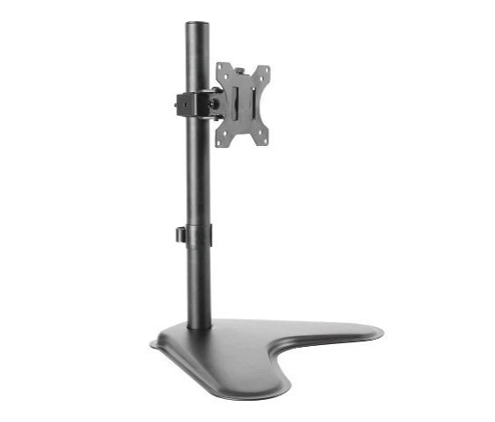 ERGOTech DMRS-1 Freestanding Adjustable Single Monitor Stand 13" - 32"