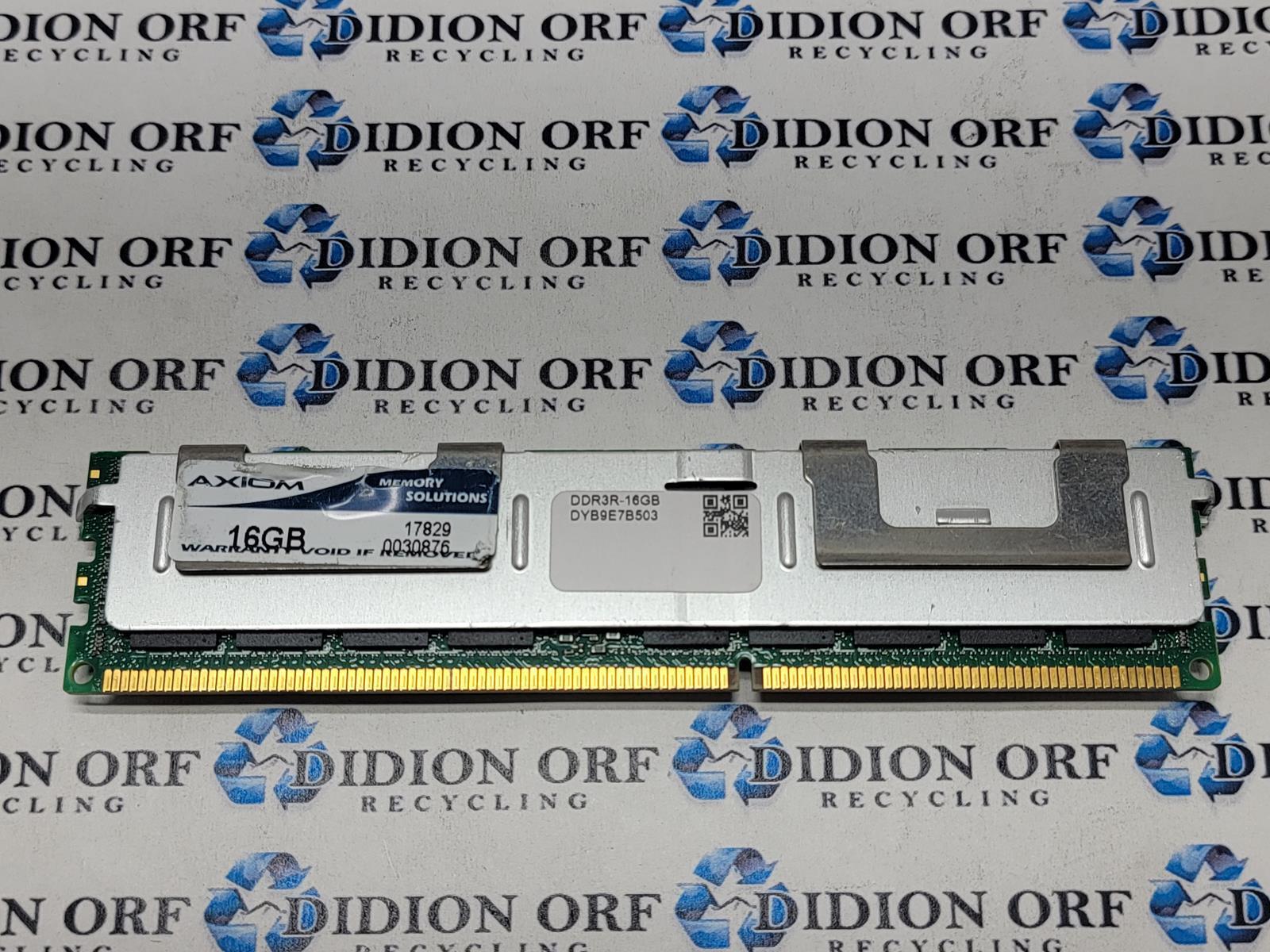 Axiom 16gb DDR3-1600 Server RAM 17829 SKU 9907