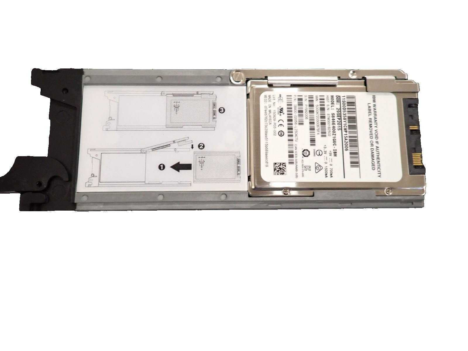 IBM 98Y6303 400GB Micro SAS 6Gb/s 1.8" Internal SSD Solid State Hard Disk Drives