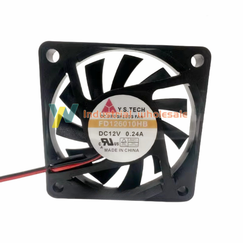 1PCS brand new Y.S.TECH FD126010HB cooling fan DC12V 0.24A 60*60*10mm 2pin
