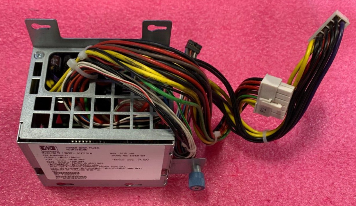 HP AJ940-60111 460W Power Backplane Regulator Board D12T750A Module